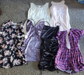Vestidos de joven talla 12/16 en buenas condiciones $10 por los 6 vestidos en modesto