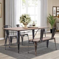 4 Piece Dining Table Set 