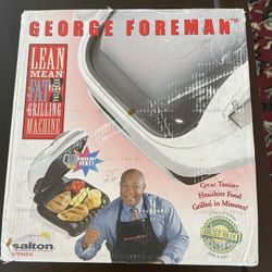 Salton George Foreman Hamburger Grill 