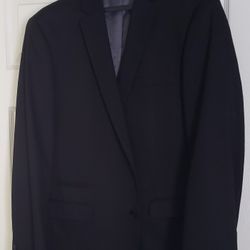 Men's Black Perry Ellis Suit Jacket