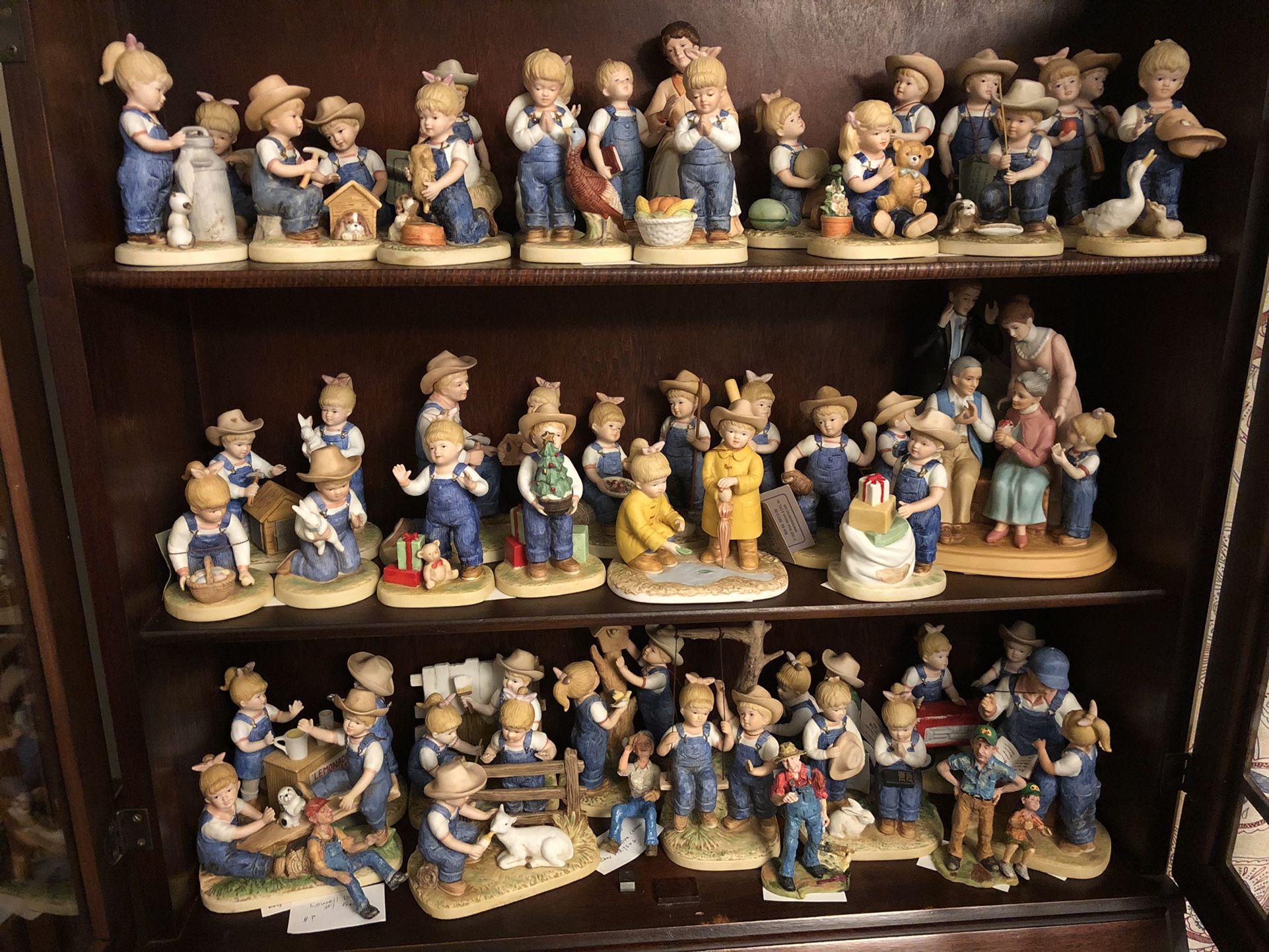 Denim Days figurine collection 