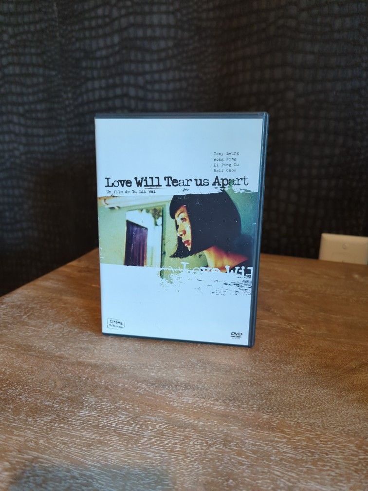 Region 2 DVD Love Will Tear Us Apart Yu Lik Wai