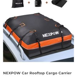 NEXPOW Car Rooftop Cargo Carrier Bag NEW