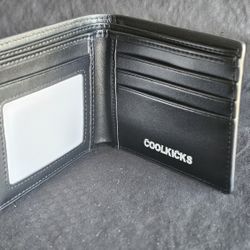 Official Coolkicks Leather Wallet Black In Box Brand New!!!