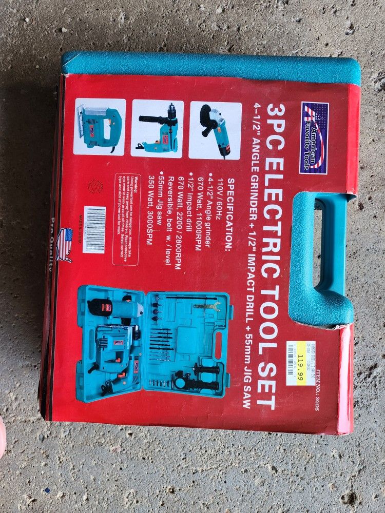Pending: Power Tool Kit