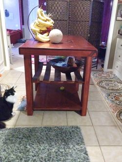 Kitchen island or bar.
