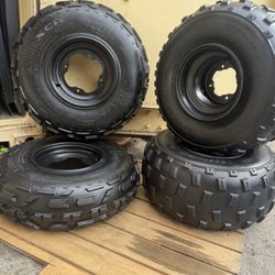Yamaha Stock Wheels & Dirt Tires! 4x156 & 4x115