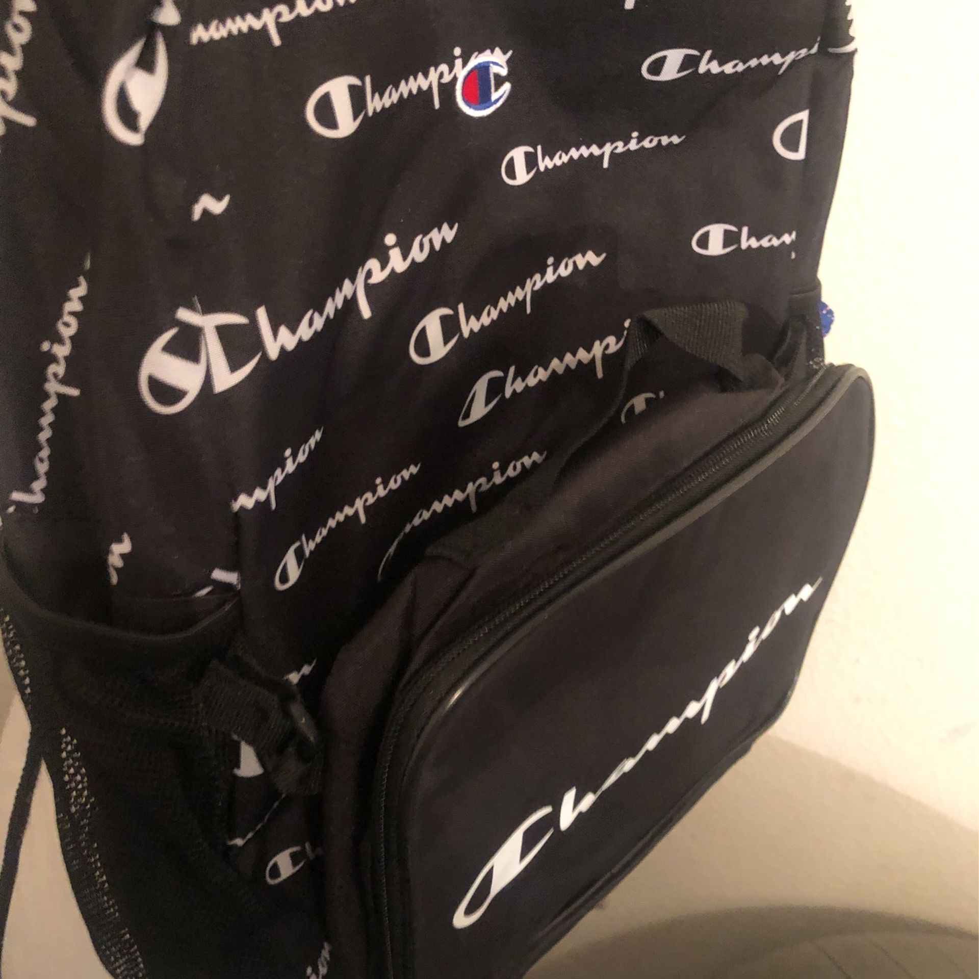 New Champion Backpack With Detachable Front