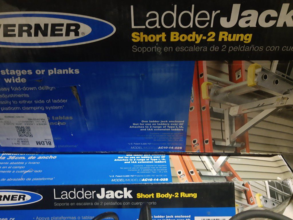 Brand New Set Of Ladder Jacks 