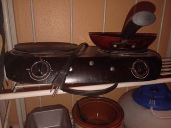 Plug In Burner To Cook 20$ Obo