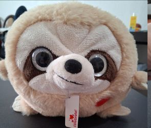 New SLOTH PLUSH Roly Poly Buddy Ball Soft Cuddly Stuffed Animal