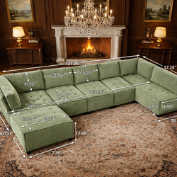Green Big Sofa