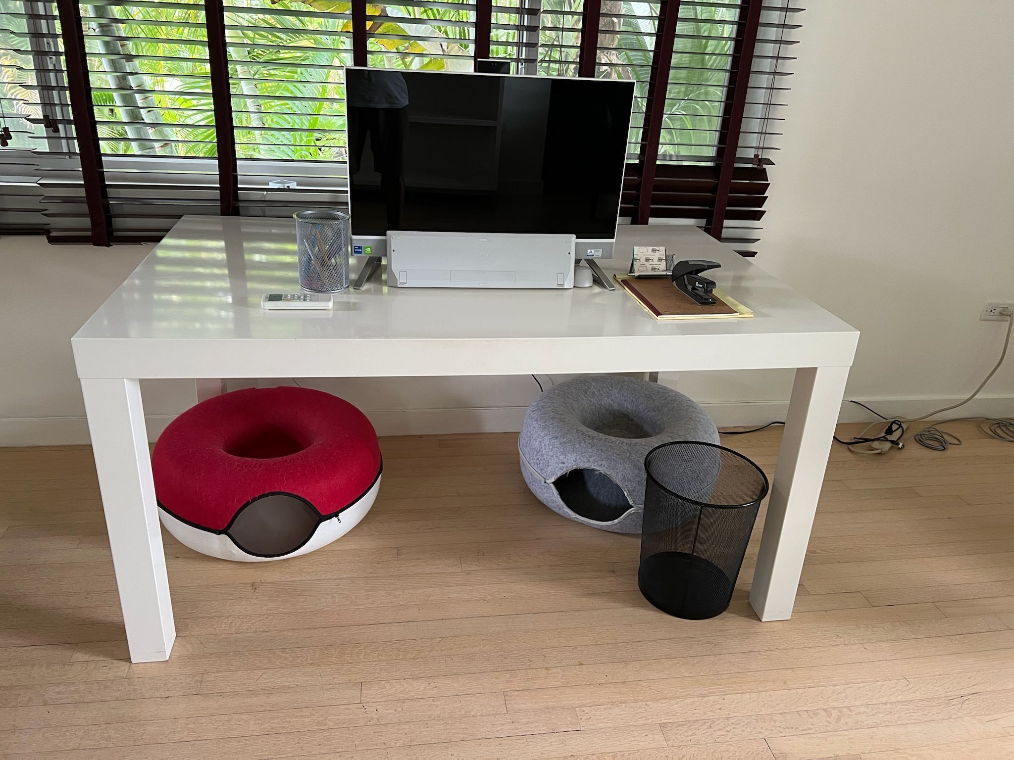 White West Elm Desk