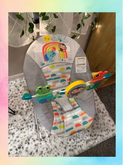 Bright Starts Playful Paradise Comfy Baby Bouncer
