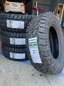 265/70/17 KUMHO RT 4 NEW TIRES INSTALLED 🔥 INSTALADAS. ✅🔥 we di Aligment
