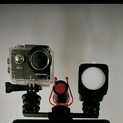 4K Action Camera With Complete Vlogging Kit