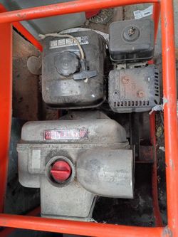 Two water pumps