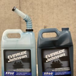 Evinrude Johnson XD50 Synthetic Blend Outboard Motor Oil