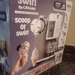 Ninja Swirl by CREAMi ~ SoftServe, Gelato & Ice Cream Maker