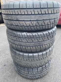 (4) Uniroyal 235/50R18 Power Paw All Season Tires, 100% tread~ perfect for your full size car mid size SUV or VAN.