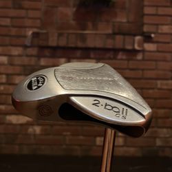 Odyssey 2 Ball CS, White, Steel Mallet, Putter, 
