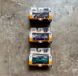 9 collectible New! M2 1:64 scale Diecast Cars