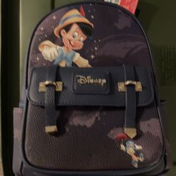 KBNL Pinocchio 11inch Vegan Leather Mini Backpack - A21832,Multicoloured,Medium