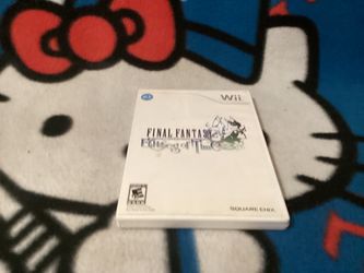 Wii Final Fantasy Crystal Chronicles Echoes Of Time Video Game