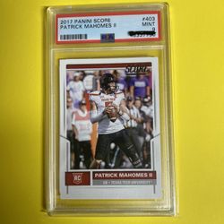 Patrick Mahomes Rc Psa9