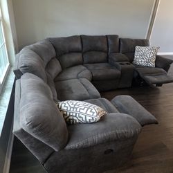 Double Recliner Sofa