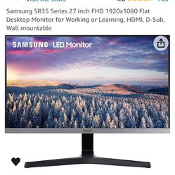 Samsung 27 Inch Computer Monitor 