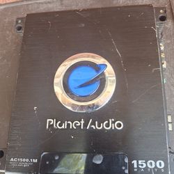 AMPLIFICADOR AMPLIFIER PLANET AUDIO 1500.1 MONO BLOCK GOOD CONDICIÓN ABLO ESPAÑOL
