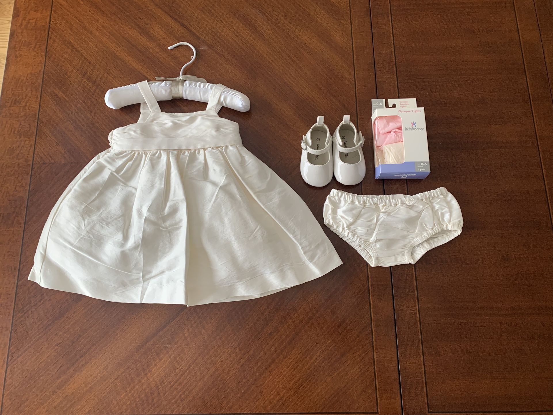 Janie And Jack Baby Dress (0-3 Months)