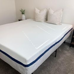 Helix Midnight Full Mattress with upgraded GlacioTex Pillowtop Cooling Cover