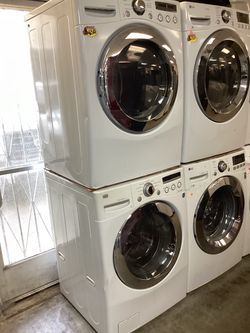 Lg washer and dryer gas set