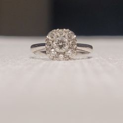 14K Gold 1 CT Diamond Ring