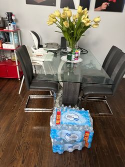 Glass table