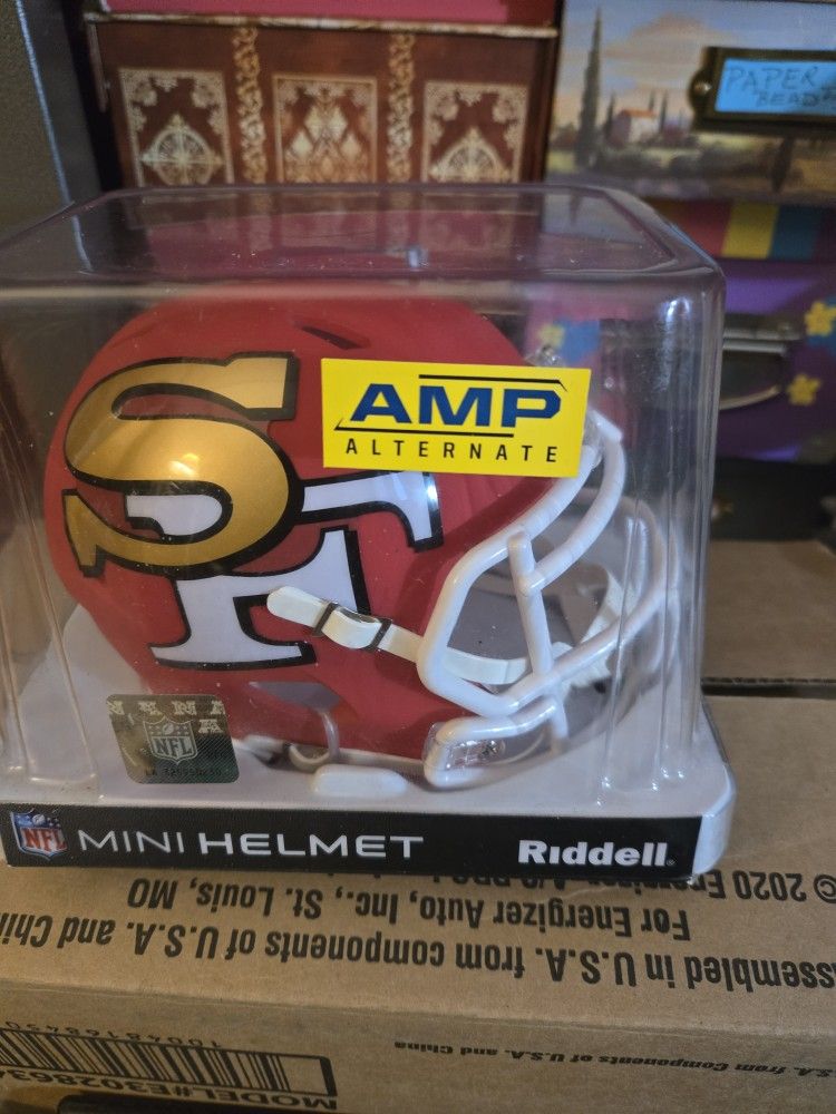Vintage NFL 49ERS MINI HELMET- Collectible