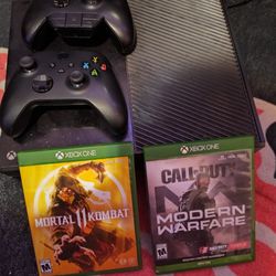 Xbox one 2 Controllers And Two Games 