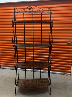 Cast iron shelf