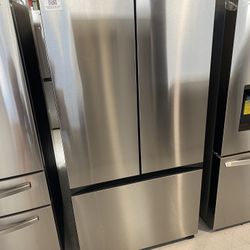 Stainless Steel 3-Door French Door Refrigerator - 24 Cu. Ft.