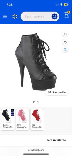 Sexy Pleaser dancer stripper heels