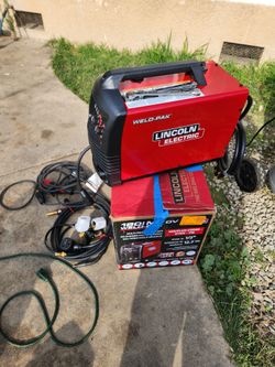 est Seller

Shop Lincoln Electric
180 Amp Weld-Pak 180i Multi-Process Stick/MIG/Flux-Core/TIG, 120V or 230V Aluminum Welder with Spool Gun sold separa