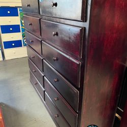 12 Drawer Cherry Pinewood Cajonera De Pino Mueble Dresser 
