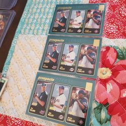 San Diego Padres Jake Peavy 3 2001 Topps Prospects Rookie Baseball Cards Lot 