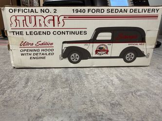 Sturgis 1994 Official No. 2 1940 Ford Sedan Delivery Ultra Edition Die Cast Bank (#6)