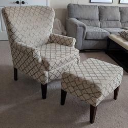 Chair & Ottoman