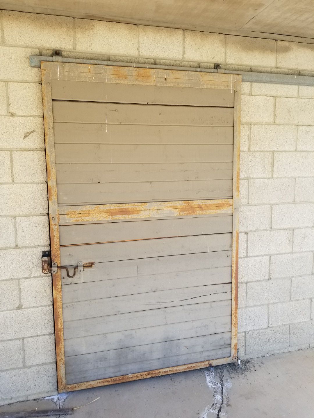 Barn or horse stable doors