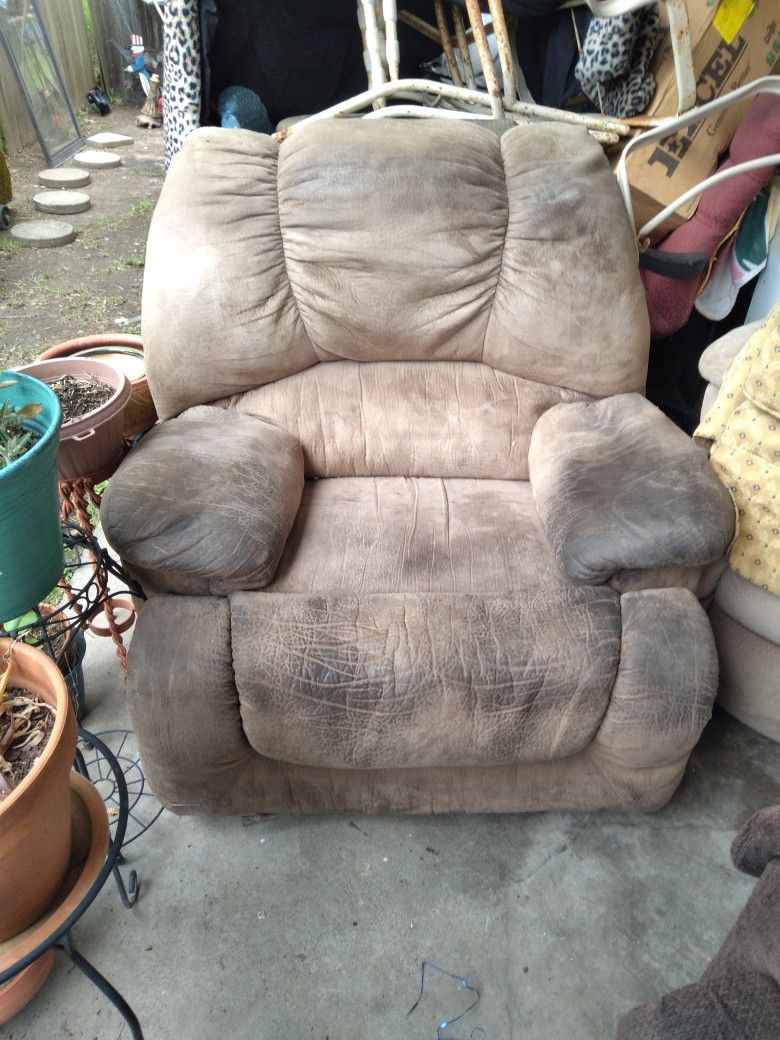 Brown Recliner