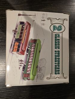 HO-Scale Classic Streetcars model train cars, San Francisco &  New Orleans